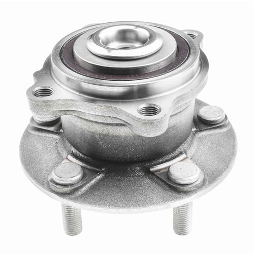 Detroit Axle - 2pc Rear Wheel Bearing and Hubs Assembly with 5-Lug for Mitsubishi Outlander 2007 2008 2009 2010 2011 2012, FWD Only, 512380 - style: 512380x2/Pair