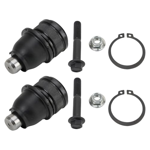 TRQ Front Lower Driver and Passenger Side Ball Joint Set Compatible with 2004-13 Mazda 3 2006-08 12-15 5 - style: PSA48838
