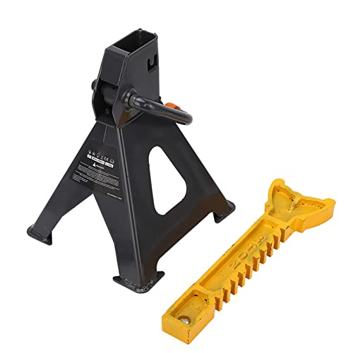3-Ton Jack Stands - Heavy Duty Ratcheting Car Lift Stands for Cars, SUVs, Trucks, RVs, and Trailers