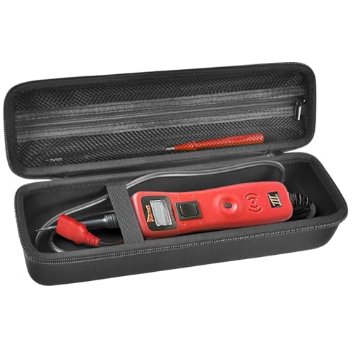 PAIYULE Hard Case for Power Probe 3/3EZ/4 Circuit Testers | Protective Organizer for Circuit Tester, leads and Adapters, Compact Storage for Mechanics and Automotive Work, Bag Only