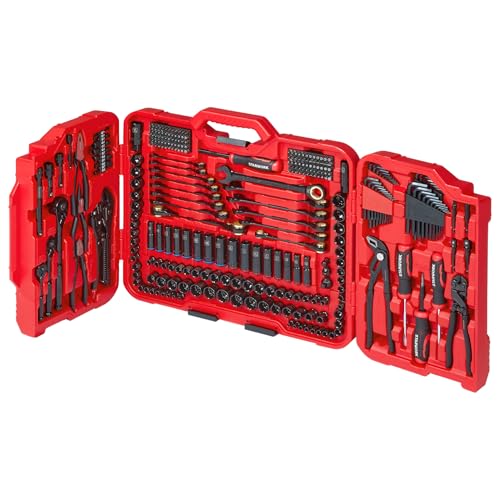 STARWORK TRUE MECHANIC 312-Piece Mechanics Tool Set and Socket Set, Professional, SAE/Metric - size: 312 PC