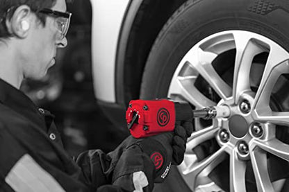 Chicago Pneumatic CP7741-2 Air Impact Wrench (1/2 Inch), 2 Inch Ext Anvil, Air Impact Gun Industrial Repair & Assembly Tool, Pistol Handle, Twin Hammer, Max Torque Output 715 ft. lbf/970 Nm, 10000 RPM - size: 2-Inch Extended Anvil