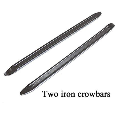 BESTOOL Manual Tire Bead Breaker Tool Adjustable Hammer Tires Changer for ATV Tire Operation - color: with Crowbars