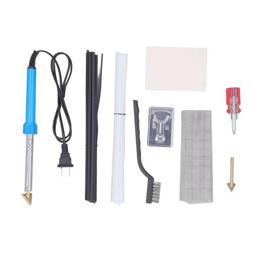 Plastic Welder Kit 110V Portable Plastic Welding Kit Soldering Iron Fast Heating Bumper Repair Kit For Car Bumper Kayak Canoe Welding Systems