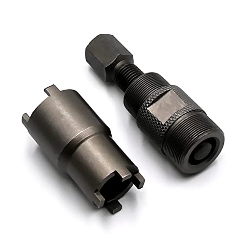 24mm 27mm Flywheel Puller and 20mm 24mm Remover Clutch Lock Nut ool | For Honda Yamaha Motorcycle ATV Dirt Bike - style: Tools set