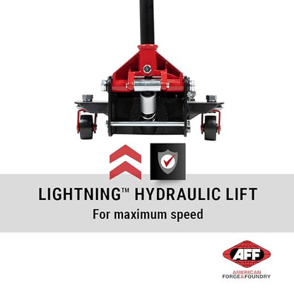 AFF 3.5 Ton Floor Jack - Low Profile Car Jack with Lightning Lift Hydraulic - Heavy Duty - style: Heavy Duty