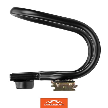 CargoSmart Motorcycle Wheel Chock — Connects to X-Track and E-Track Systems — Fits Up to 7” Wide Tires - style: Motorcycle Wheel Chock