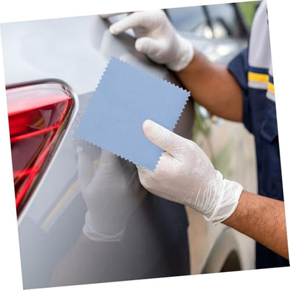 1 Set Tire Shine Applicator Sponge Kit Waxing Pad Cloth for Polishing Durable Multi Functional Tire Dressing Tools for Car Detailing Glossy Finish