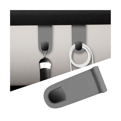 Mandark Car Co-Pilot Glovebox Hooks, Anti-Scratch Auto Co-Pilot Glove Box Hanger, Vehicle Interior Storage Organizer Accessories for Handbags Purses Coats, Universal for RV, SUV, Truck (Gray-1) - color: Gray-1