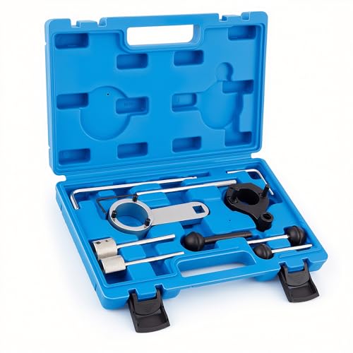 Camshaft Timing Belt Tool Kit, Compatible with VW Audi Tiguan SEAT Skoda 1.4 1.6 2.0 TDI Diesel Engine, Replace OEM T10264 T10265 T10060A 3359 T10051 T10490