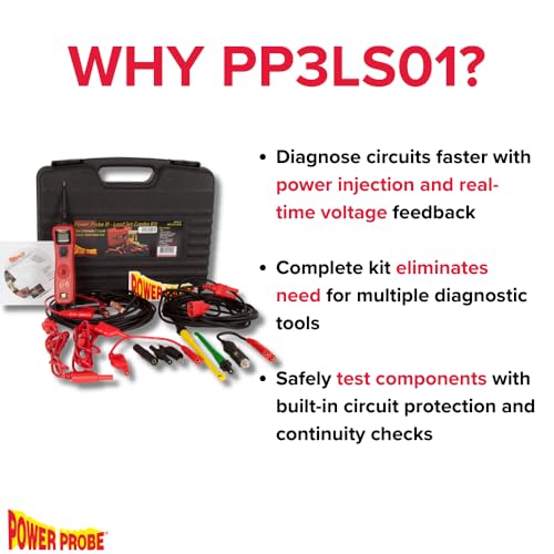 Power Probe 3 Circuit Tester with Lead Set (PP3LS01)
