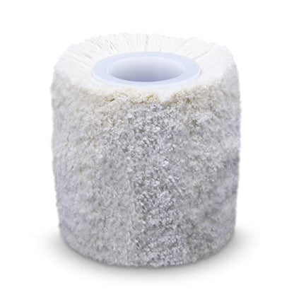 CS Unitec CS2410 Cotton Buffing Wheel, 4" Diameter x 4" Wide - size: 4" x 4"