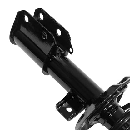 Detroit Axle - AWD Front Struts for Mercedes-Benz E350 E300 E550 E400 E250 [Sedan; 4Matic], Complete Struts with Coil Spring Assembly Replacement Suspension Shocks - size: 11810x2/PAIR