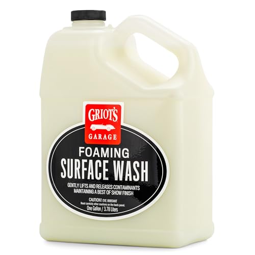 Griot's Garage BOSS Foaming Surface Wash for Car Cleaning and Detailing, Compatible with the BOSS Foam Cannon Auto-Mix System, One Gallon - size: 128 Fl Oz (Pack of 1)