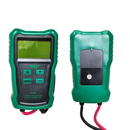 12V Car Battery Tester with Protective Case- Digital Automotive Battery Load & Alternator Analyzer for Vehicles, Motorcycle, Boat - Accurate CCA Testing (100-2000 CCA) for Batteries