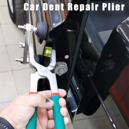 Paintless Dent Repair Kit Fender Edge Plier Heavy Duty Car Door Panel Dent Puller Fix Tool Metal Crimp Vise Auto Fender Panel Leaf Edge Pliers Repair Tools - color: Green- Pliers