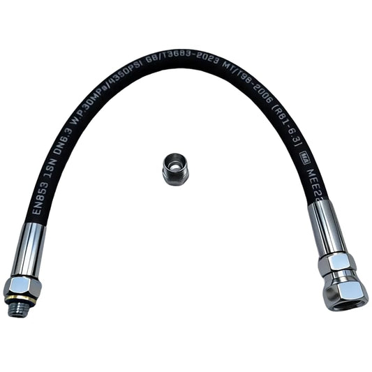 18-Inch Reusable Engine Oil Drain Hose 3/8 NPT,Replaces STAN1438 1723165SM 116-4924,fit NPT female threads 0.58“(About 15mm),Quick Oil Change Tool - size: ODH-18L-3/8 NPT
