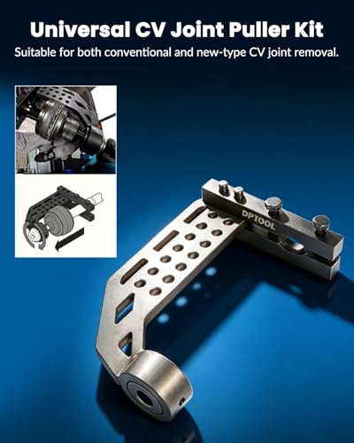 DPTOOL Inner CV Axle Puller Tool Slide Hammer Front Wheel Drive Axle Half Shaft Removal Kit with 48mm and 63mm CV Joint Fork Multi-Function Automobile Ball Joint Removal Tool - size: 18PC