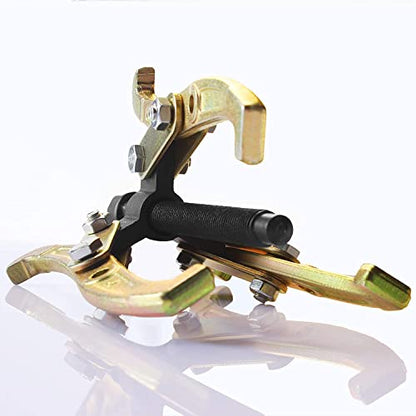 MOFEEZ 8" 3 Jaw Gear Bearing Puller Removal Tool for Slide Gears, Pulley, and Flywheel（Gold）
