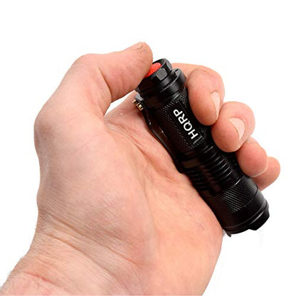 HQRP Powerful 365nm 3 Watt LED Flashlight Blacklight for Rocks, Stones, Illumination, Detection of Uranium, Vaseline, Depression Glass, Gems and Mineral Hunting