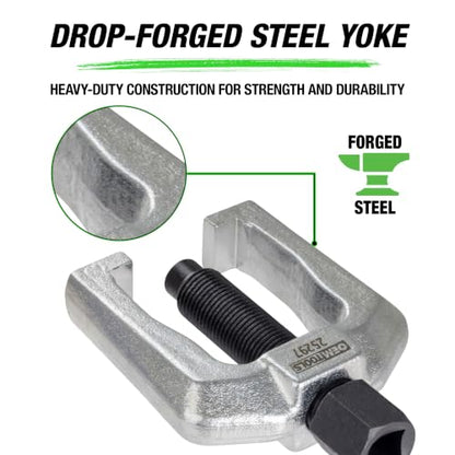 OEMTOOLS 25297 1 1/16 Inch Tie Rod End and Pitman Arm Puller, Drop Forged Tie Rod Removal Tool - style: Pitman Arm Puller AND Rod End