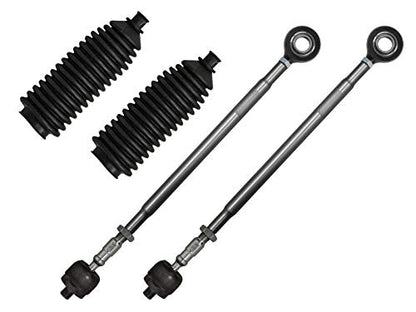 SuperATV Heavy Duty Tie Rod Kit for Can-Am Maverick Trail 700/800 / 1000 (2018+) - Complete Assembly with Ends