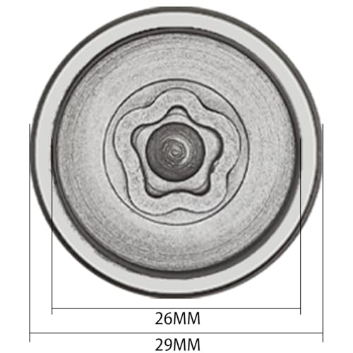 062 Wheel Locking Nut Key for BMW Mini, Socket (OD 29mm-ID 26mm) | Wheel Lock Nut Socket Adapter, Anti-Theft Lug Nut Removal Tool, Anti-Theft Screw Remover, Repair Tool, Tyre Fitting, garage - size: Socket 062