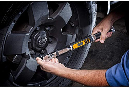 GEARWRENCH 3/8" Drive 120XP Flex Head Electronic Torque Wrench with Angle - 85195 - size: 3/8" Drive, style: 10 - 100 Ft/Lbs