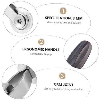 Tire Patch Roller Tool Car Tire Compaction Roller Auto Tire Repair Kit High Wear Resistance Black Handle - color: As Shown
