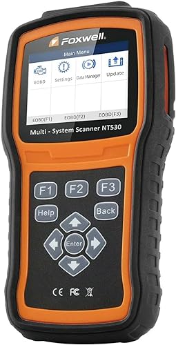 FOXWELL NT530 Plus for BMW - All Systems, All Maintenance Service - Bidirectional Diagnostic Tool OBD2 Scanner Automotive Code Reader ABS Bleed SRS Airbag SAS TPMS TPS EPB Oil Reset CKP