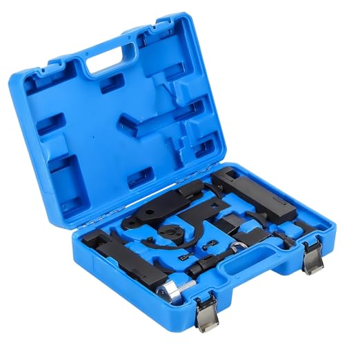 Camshaft Alignment Tool Kit Fit for Land Rover Jaguar Discovery 4 Range Rover Sport V8 5.0L V6 3.0L, Engine Timing Tool with Fuel Pump, Fuel Injector Remover Tool, 303-1445, 303-1448, 303-1452