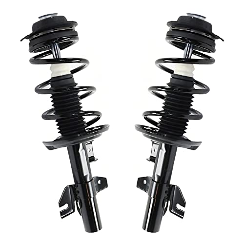 Detroit Axle - Front Struts w/Coil Springs Sway Bar End Links Replacement for 2013-2016 Dodge Dart Limited - 4pc Set - size: 4QS47195/ sway kit