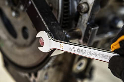 GEARWRENCH 11mm 4 Degree Swing Arch 12 Point Ratcheting Combination Wrench - 86911 - size: 11mm