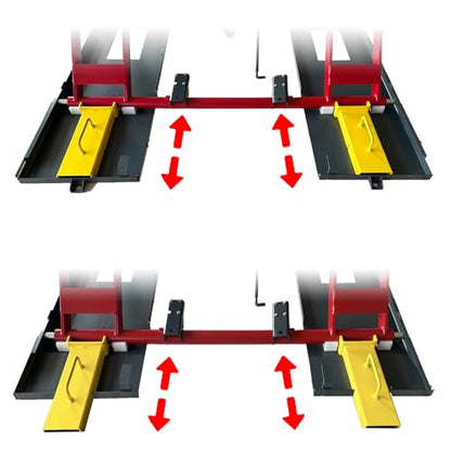 X77 7000Lbs 110V Portable Car Lift Scissor Lift, Electric Release 39.37" Auto Lift Adjustable Mid Rise Lift for Cars, SUVs, Light Trucks, Garage