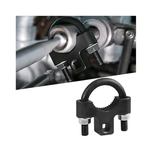 Bittwee Car Inner Tie Rod Removal Tool, U-Shaped Low-Profile Vehicle Tie Rod End Hex Wrench Tool with Non-Slip Teeth, Auto Steering Wheel Installation Wrench, Universal for SUV RV Truck