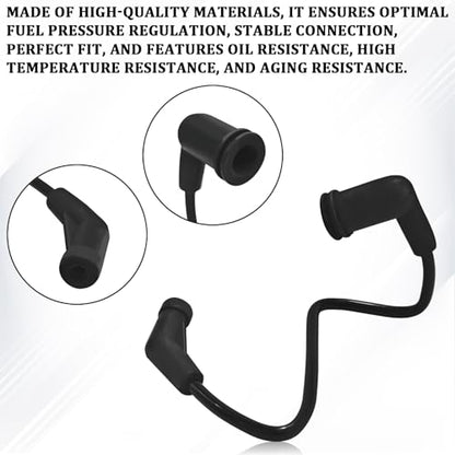 Fuel Pressure Regulator Vacuum Line Automotive PCV Valve Hose Replacement Clean Oil Vacuum Tube Fuel Pressure Tester Throttle Body Gasket Kit for Avalanche Yukon Sierra Rainier Tahoe 17113556
