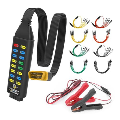 68 PCS Automotive Circuit Test Lead Kit,Multimeter Test Leads Set,Electrical Breakout Leads Automotive Kit, OBD2 Breakout Box OBDII Protocol Detector for Professional Automotive Diagnostics