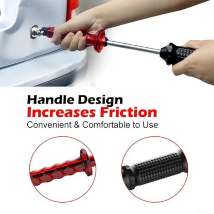 Slide Hammer Dent Puller Kit with Cold Glue Tabs Paintless Dent Repair Tool Set Auto Hail Damage Removal Accessories for Car Body Sheet Metal Dent Pull Work