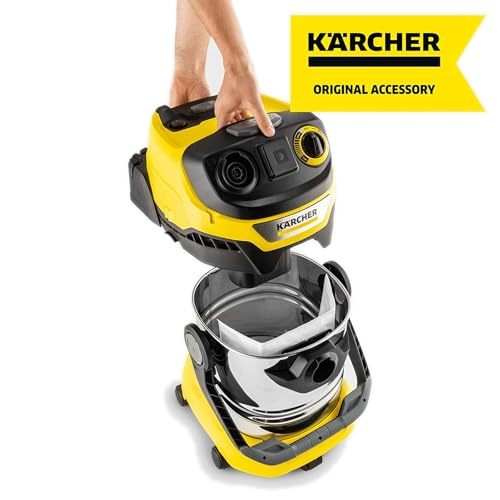 Kärcher Filter Fleece Bags 4 Pack, Compatible with Karcher Wet Dry Vacuum Cleaner Models WD 4, WD 5, WD 5/P, WD 6 - style: Filter Bags for WD 4, WD 5, WD6