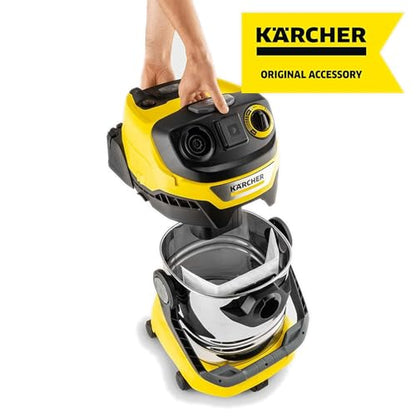 Kärcher Filter Fleece Bags 4 Pack, Compatible with Karcher Wet Dry Vacuum Cleaner Models WD 4, WD 5, WD 5/P, WD 6 - style: Filter Bags for WD 4, WD 5, WD6