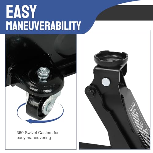 2.5 Ton Low Profile Hydraulic Aluminum Floor Jack and Car Truck Tire Change Lift for High Body Frame Cars