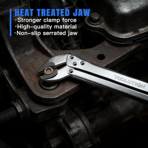 15" Long Reach Locking Pliers, Offset Vice Grips | Extra Long Nose Locking Pliers for Narrow Spaces Fast Release Design for Automotive, Welding, Home Repair-45 Degree Head - color: 45°