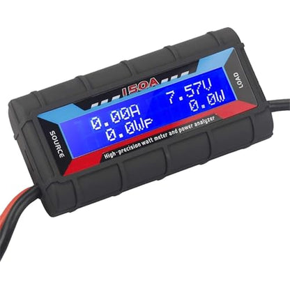 150A RC Battery Voltage Amp Meter LCD Display High Precision Current Power Analyzer Digital High-Precision Amp Watt Meter