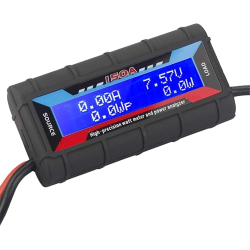 150A RC Battery Voltage Amp Meter LCD Display High Precision Current Power Analyzer Digital High-Precision Amp Watt Meter