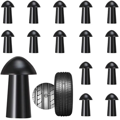 Replacement Mushroom Plugs for Tubeless Tire Puncture Repair Kit,for Cars,Trucks,Motorcycles,ATVs and Tractors(15 Plugs) - size: 15 Mushroom Nails