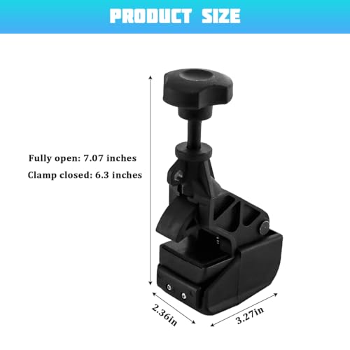 2PCS Car Tire Changer Tool, Heavy-Duty Vehicle Tyre Drop Center Tool Rim Pry Bead Clamp, Automotive Manual Wheel Bead Breaker Changing Helper, Universal for Most Vehicles (New) - size: 7.09 x 3.27"