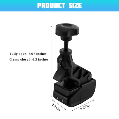 2PCS Car Tire Changer Tool, Heavy-Duty Vehicle Tyre Drop Center Tool Rim Pry Bead Clamp, Automotive Manual Wheel Bead Breaker Changing Helper, Universal for Most Vehicles (New) - size: 7.09 x 3.27"
