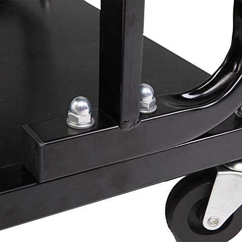 Roller Seats Mobile Rolling Seat W/Equipment Tray, Round Garage Workshop Chair,Stool Seat with Tool Tray, Rolling Mechanic Stool Garage Shop Creepers, Garage & Shop Roller Seats & Creepers 36x36x36cm