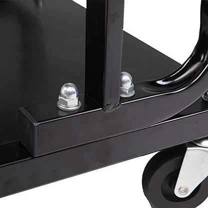 Roller Seats Mobile Rolling Seat W/Equipment Tray, Round Garage Workshop Chair,Stool Seat with Tool Tray, Rolling Mechanic Stool Garage Shop Creepers, Garage & Shop Roller Seats & Creepers 36x36x36cm