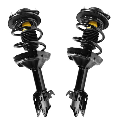 Detroit Axle - 2 Front Struts for 2005 2006 2007 2008 2009 Subaru Legacy Struts with Coil Spring Assembly Replacement Suspension - size: 11923_11924/Pair